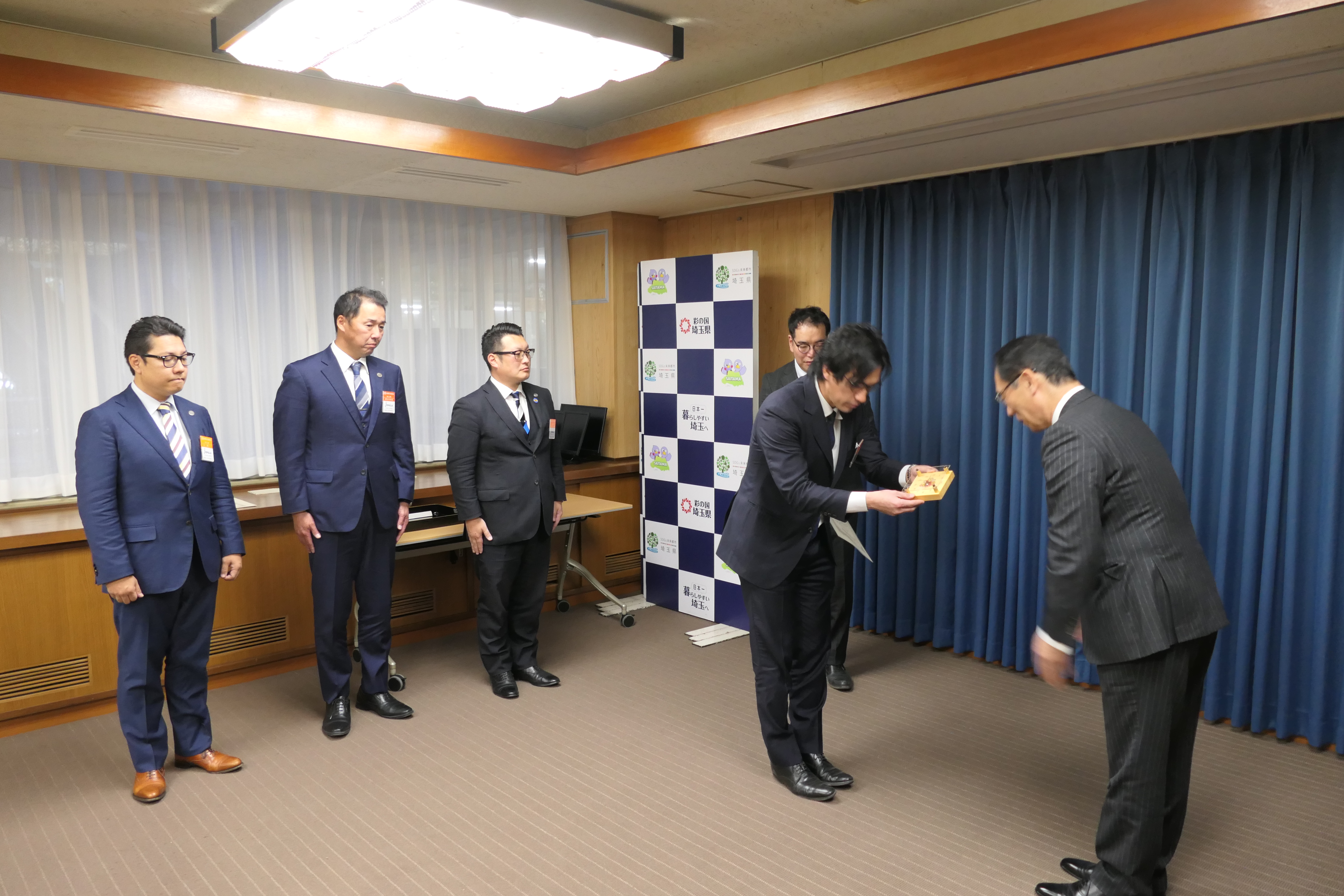 感謝状贈呈式の様子④の画像